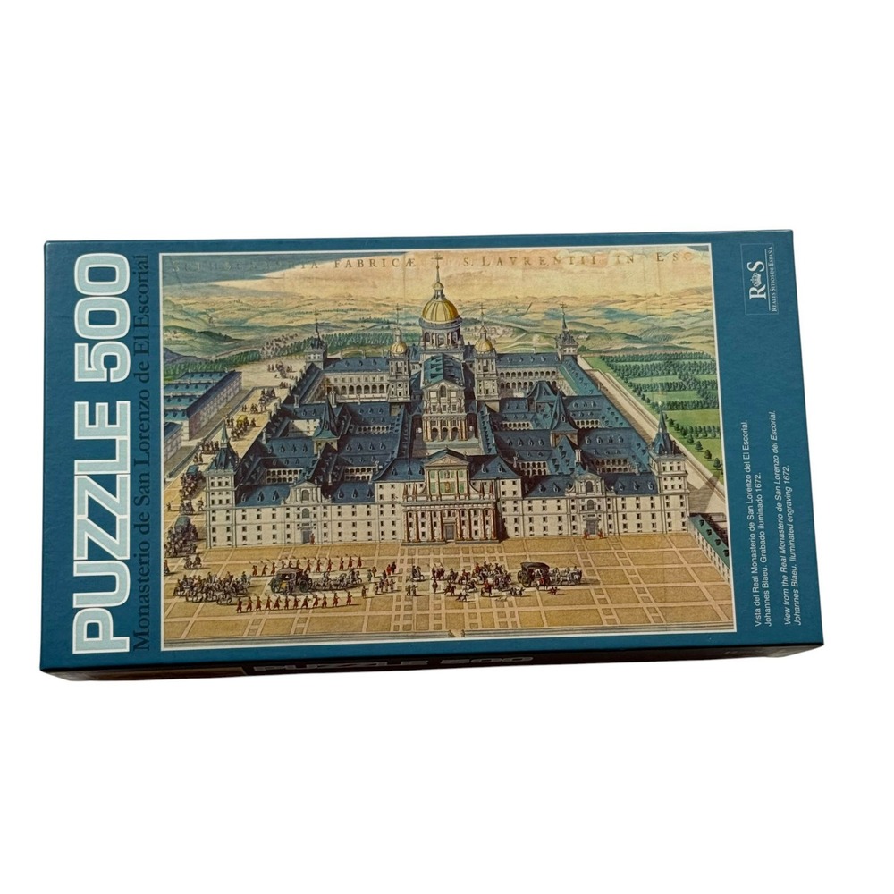 Reales Sitios de España Monasterio San Lorenzo de Escorial 500 Puzzle UNCOUNTED
